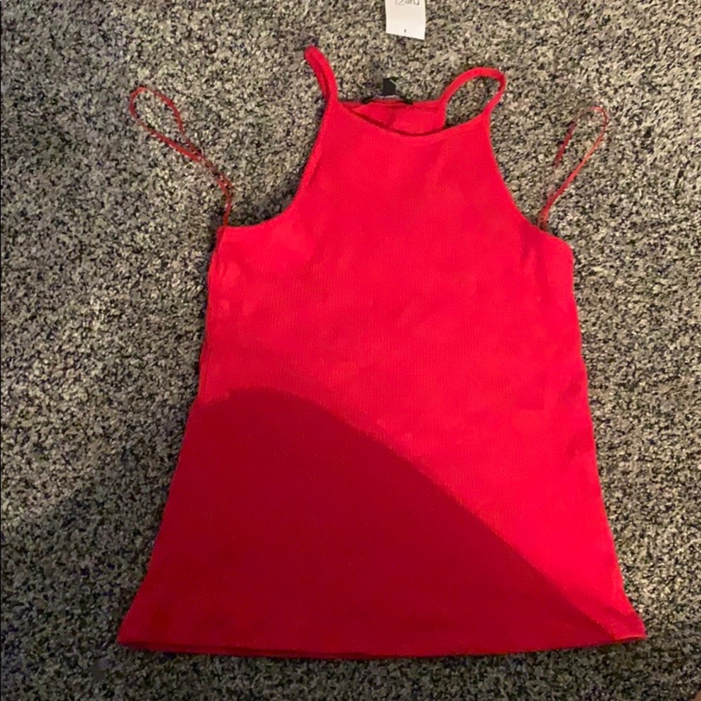 high neck tank